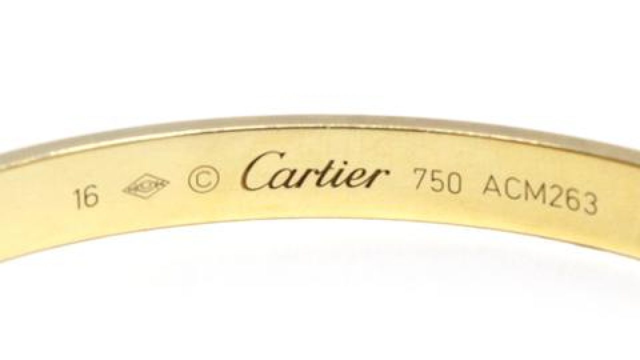 Buy Cartier Style Love Bracelet Replica 14K Yellow Gold Engagement Wedding  All Sizes Online at desertcartINDIA