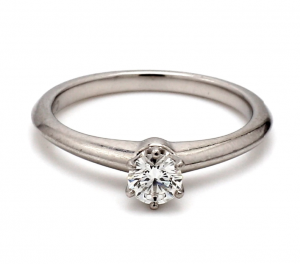 Tiffany & Co. platinum engagement ring
