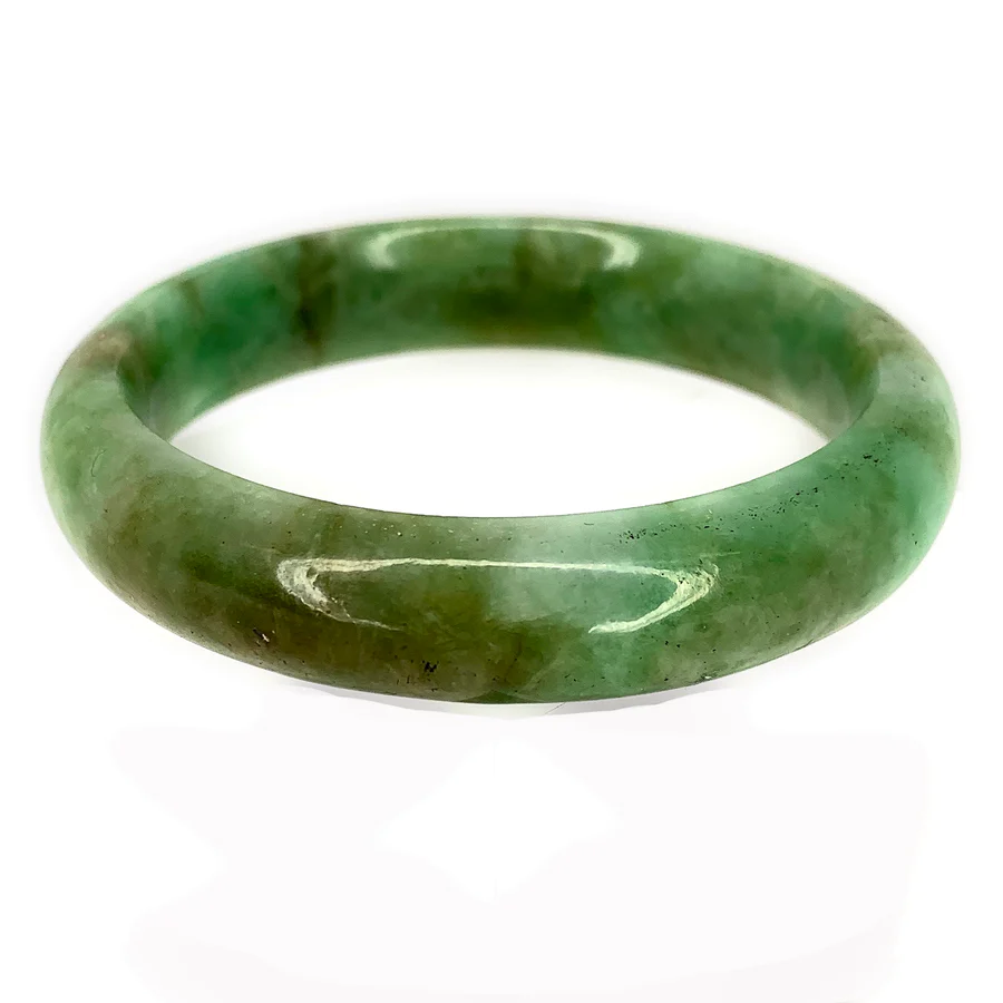 Siberian Nephrite Jade Bangle Bracelet